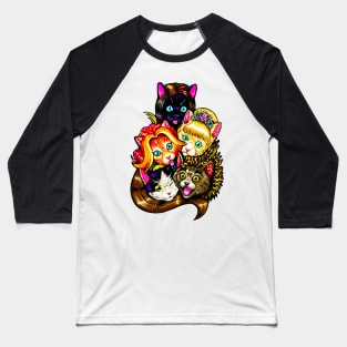 SPICE CATS Baseball T-Shirt